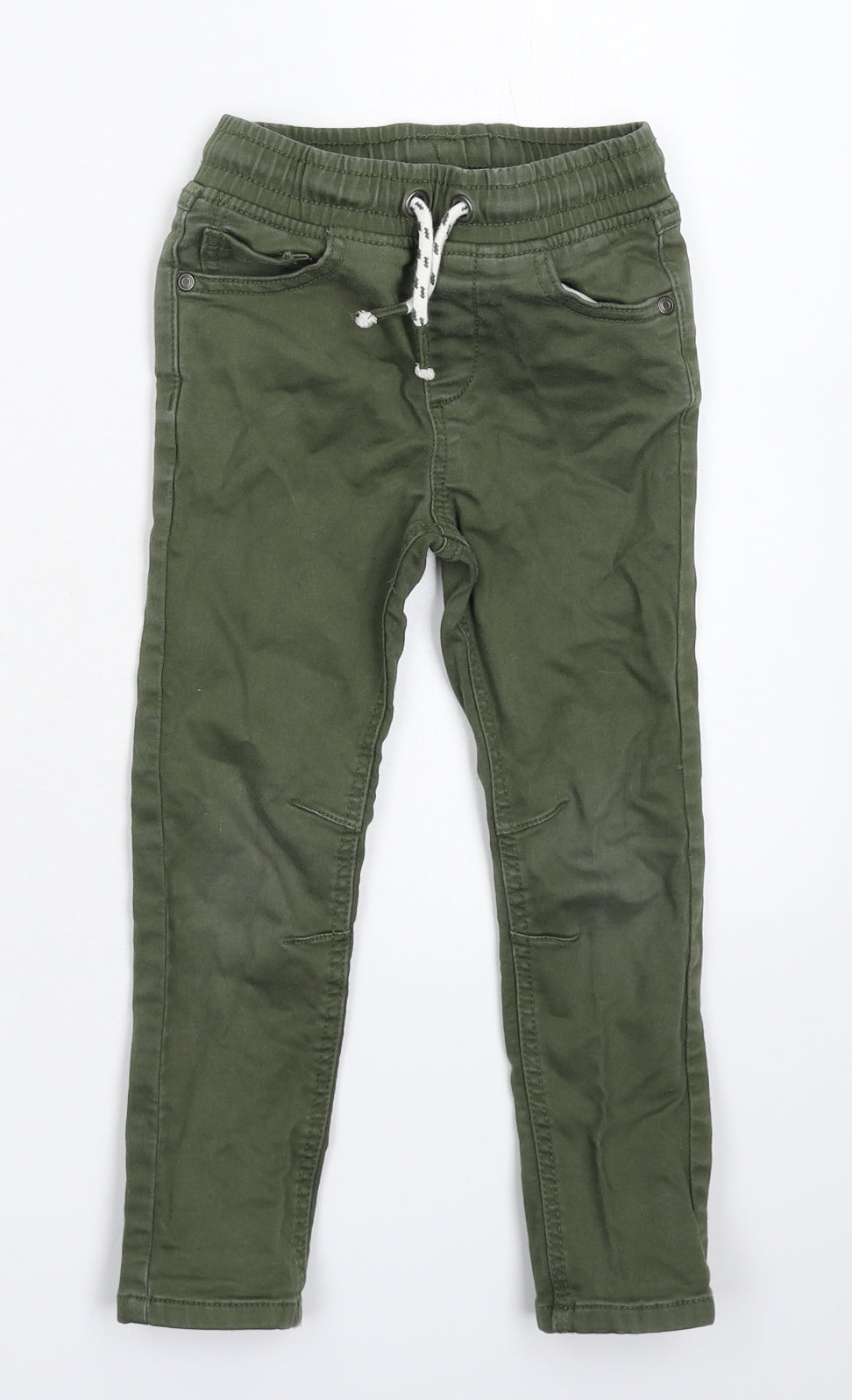 TU Boys Green   Jogger Trousers Size 4 Years
