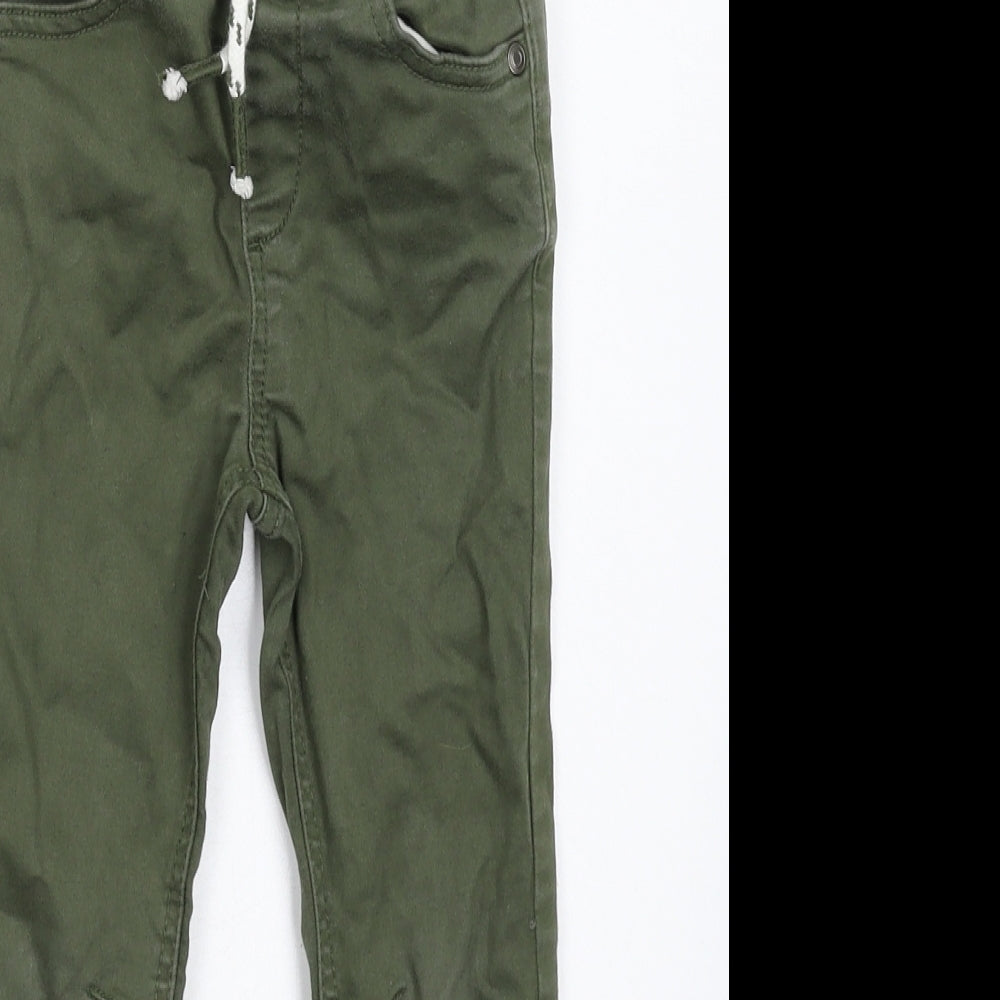 TU Boys Green   Jogger Trousers Size 4 Years
