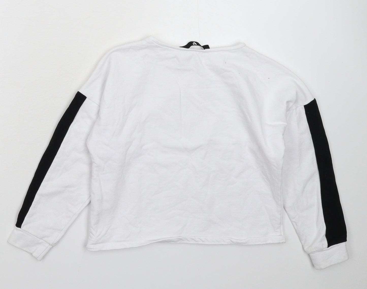 Very Girls White   Pullover Sweatshirt Size 9 Years
