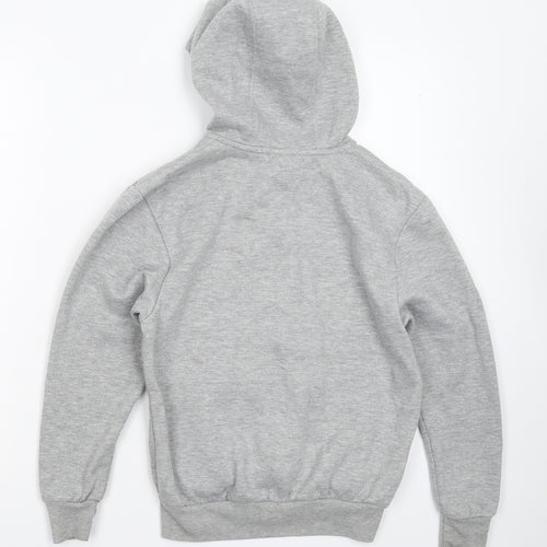 Slazenger Boys Grey   Full Zip Hoodie Size 9-10 Years