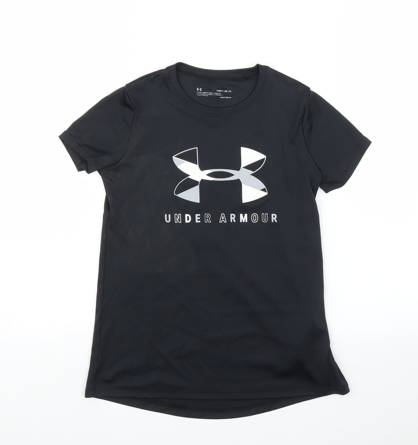 Under armour Boys Black   Basic T-Shirt Size M