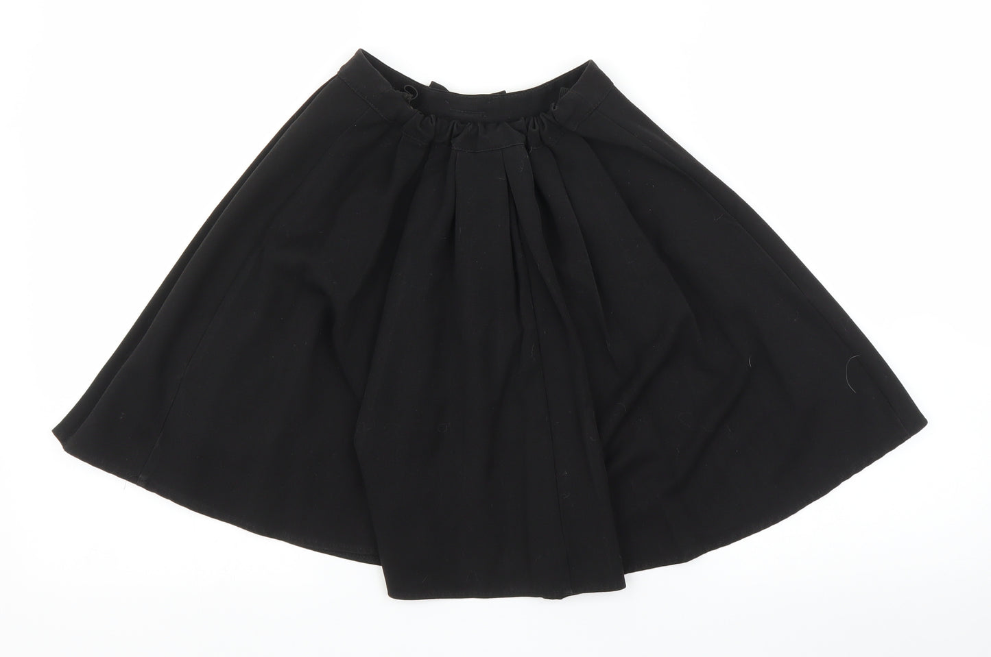 George Girls Black   Pleated Skirt Size 9 Years