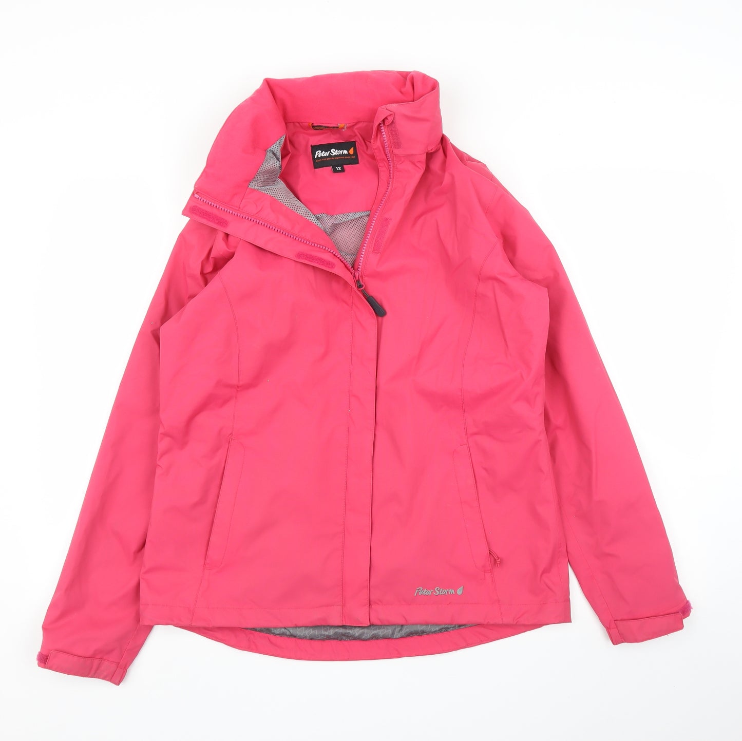 Peter Storm Womens Pink   Rain Coat Coat Size 12