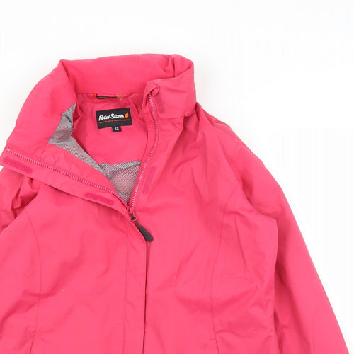 Peter Storm Womens Pink   Rain Coat Coat Size 12