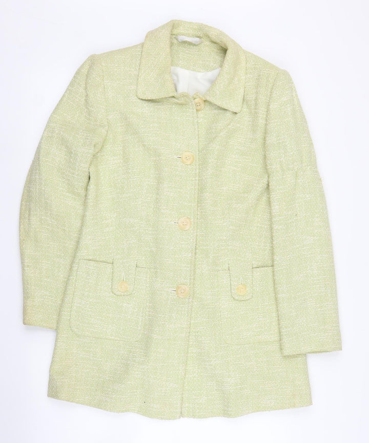 Kit Kit Kit Womens Green   Overcoat Coat Size 14