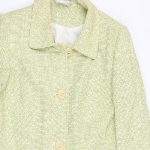 Kit Kit Kit Womens Green   Overcoat Coat Size 14