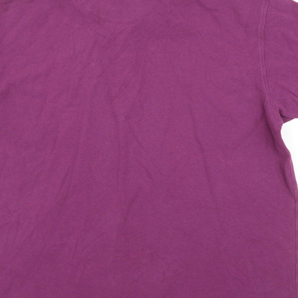 EWM Mens Pink    Polo Size M