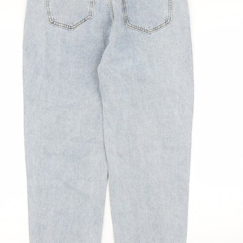 SheIn Womens Blue  Denim Mom Jeans Size S L27 in