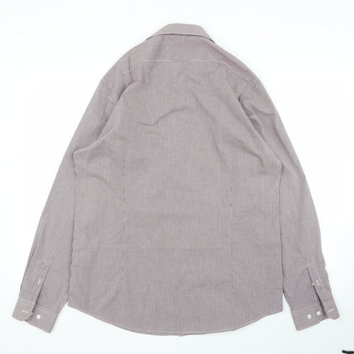 Red Herring Mens Purple    Button-Up Size 16