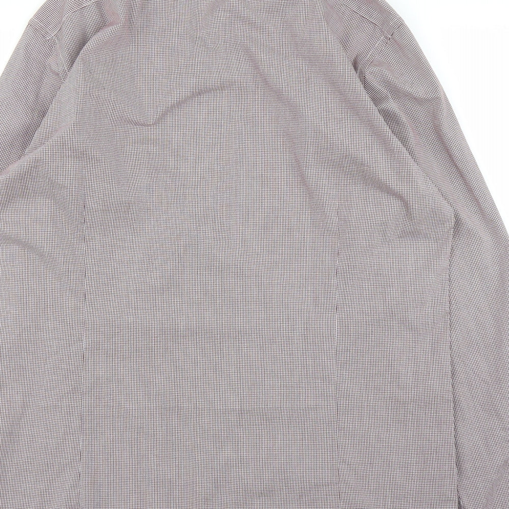 Red Herring Mens Purple    Button-Up Size 16