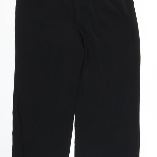 M&S Womens Black   Capri Trousers Size 16 L27 in