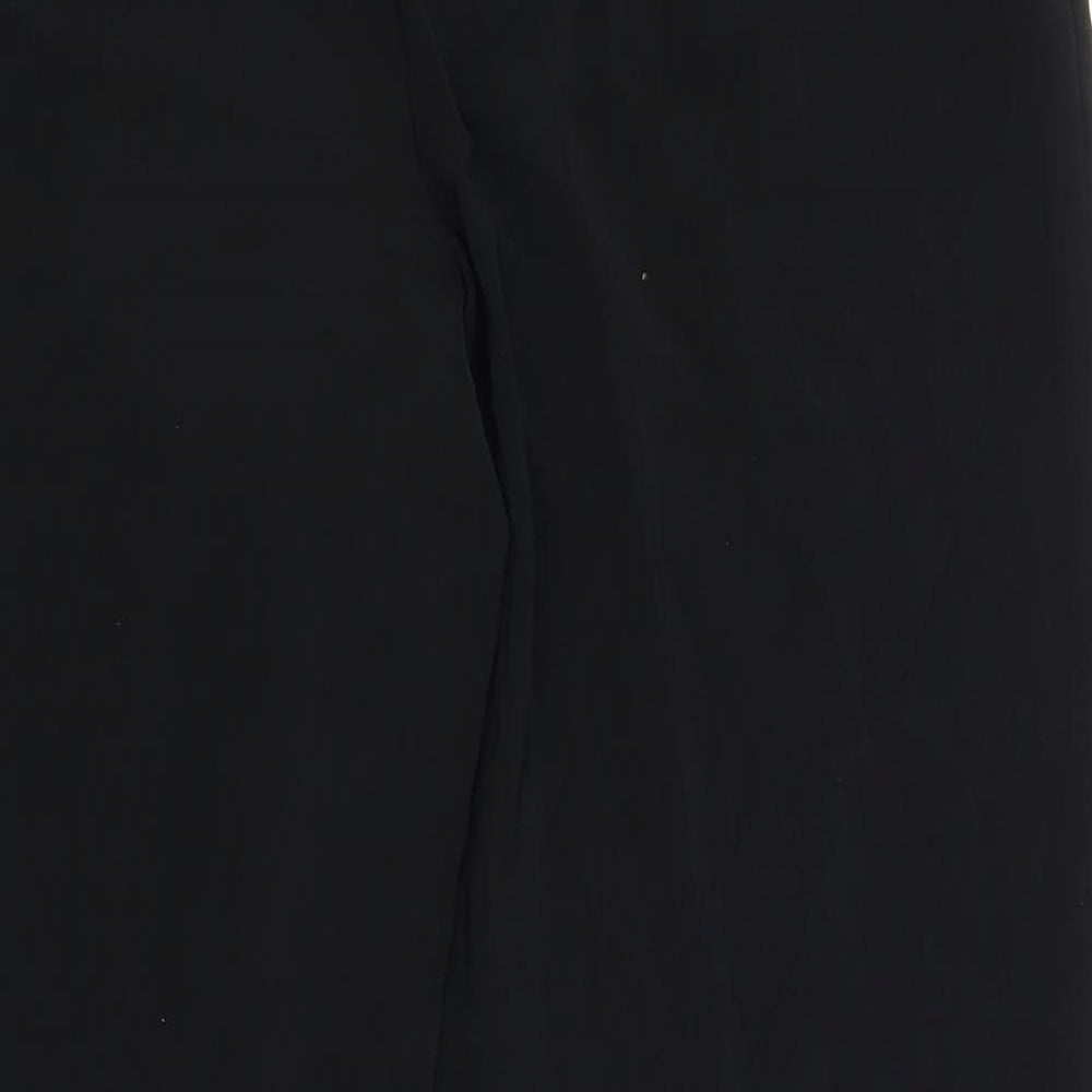 M&S Womens Black   Capri Trousers Size 16 L27 in