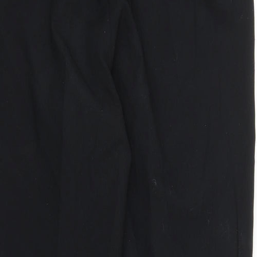BHS Womens Black   Capri Trousers Size 12 L24 in