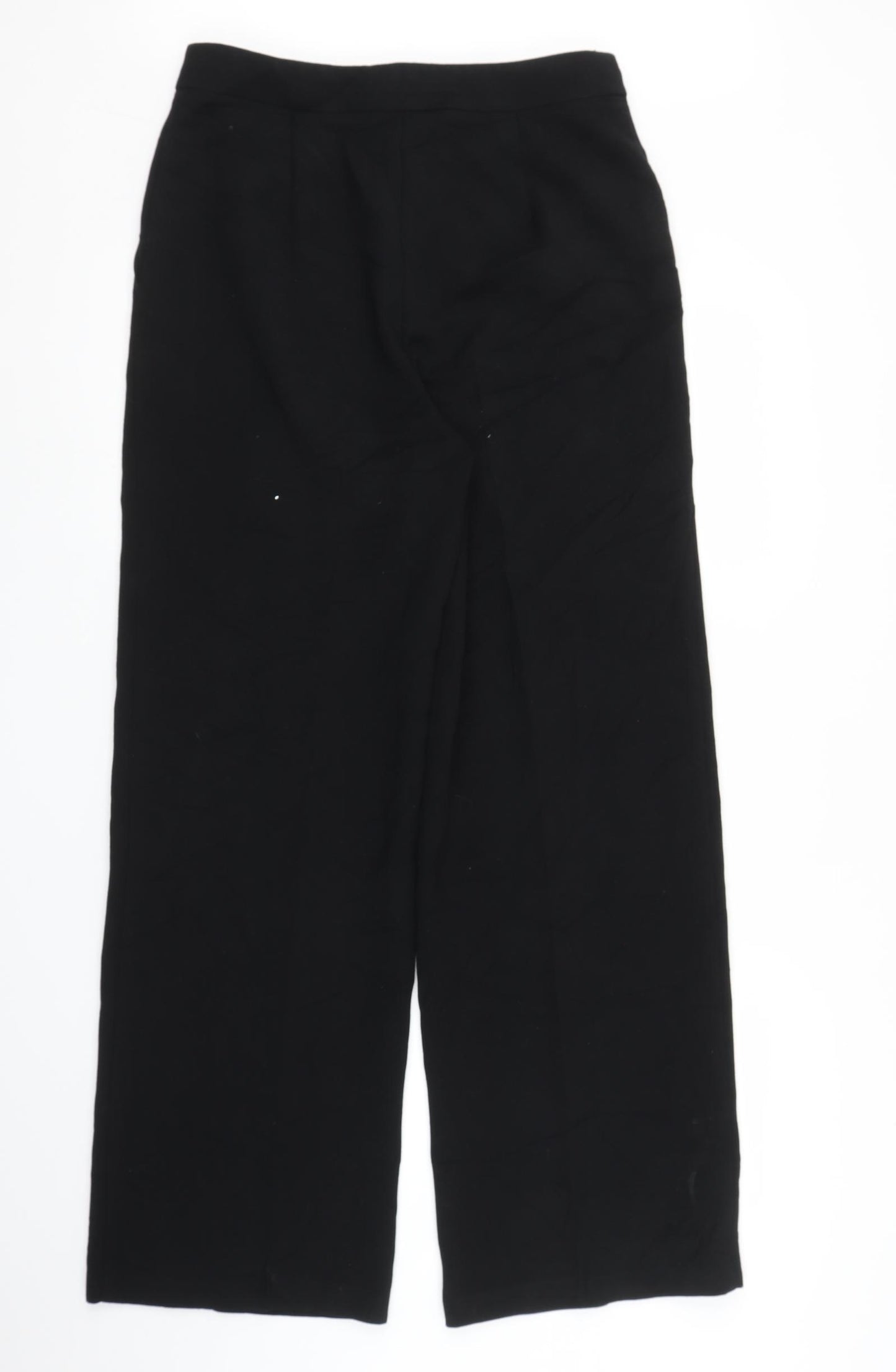 M&S Womens Black   Trousers  Size 10 L29 in