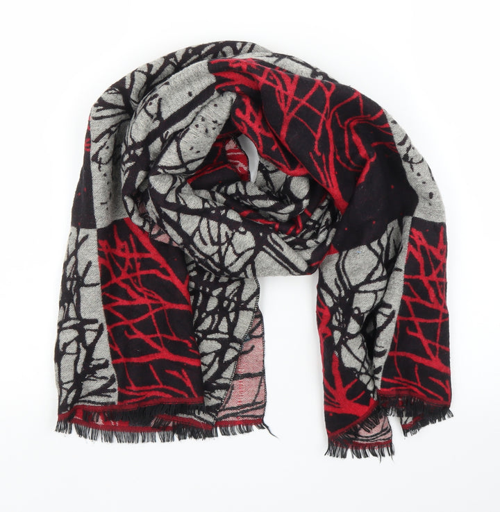 Preworn Unisex Red Shawl/Wrap