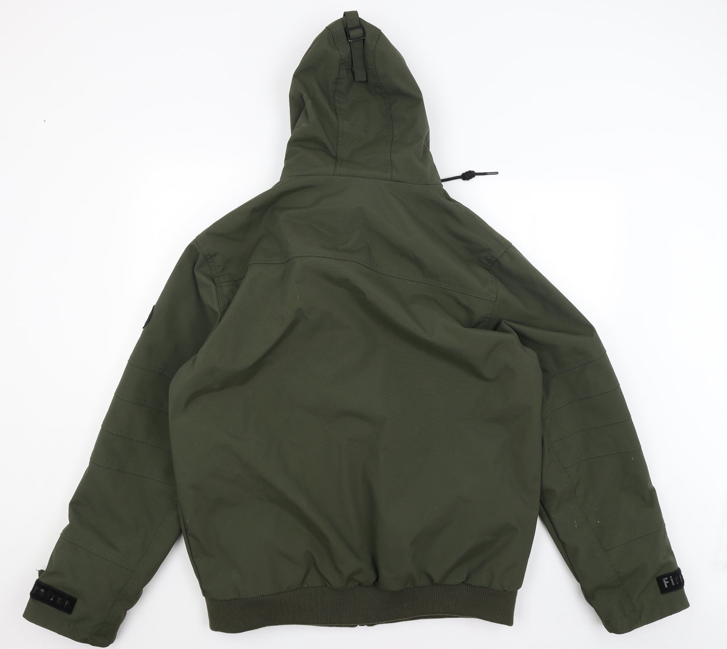 Firetrap Mens Green   Rain Coat Coat Size XL