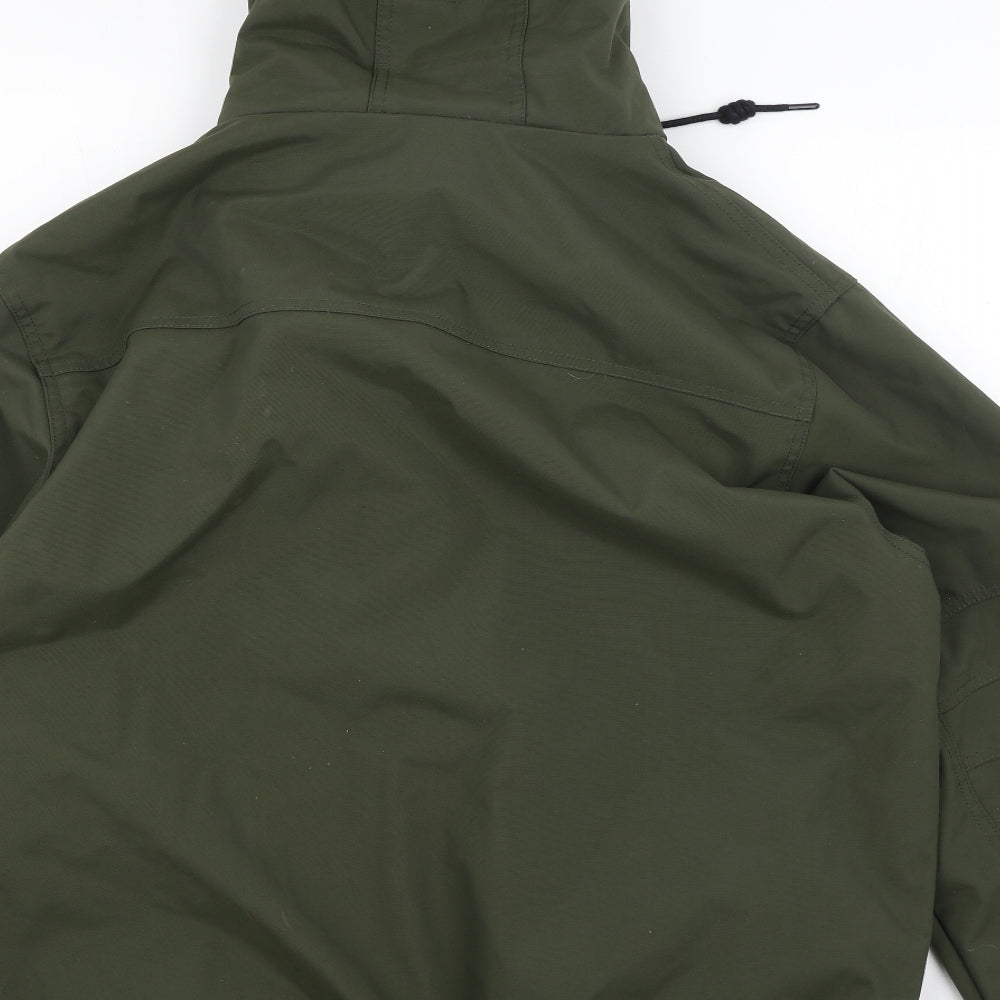 Firetrap Mens Green   Rain Coat Coat Size XL
