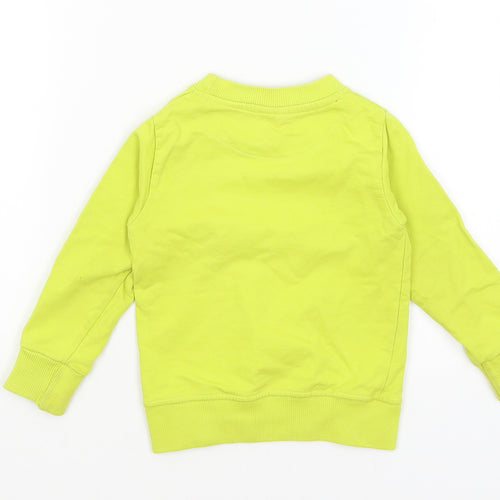 Ollypop Baby Yellow   Pullover Jumper Size 12-18 Months