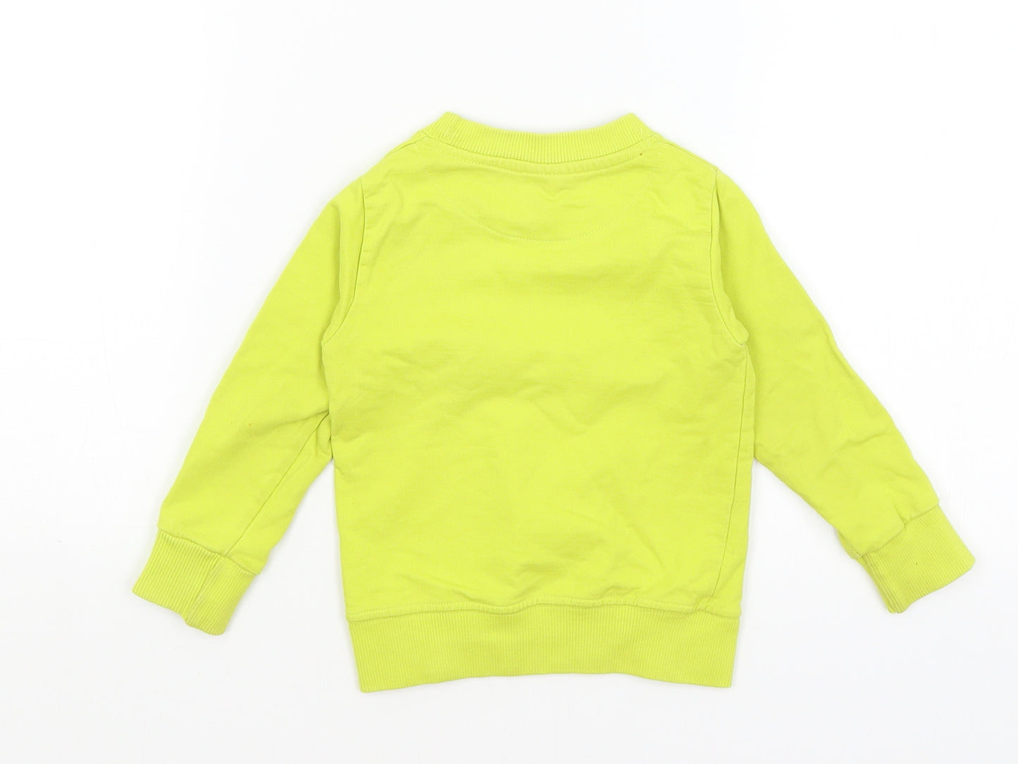 Ollypop Baby Yellow   Pullover Jumper Size 12-18 Months