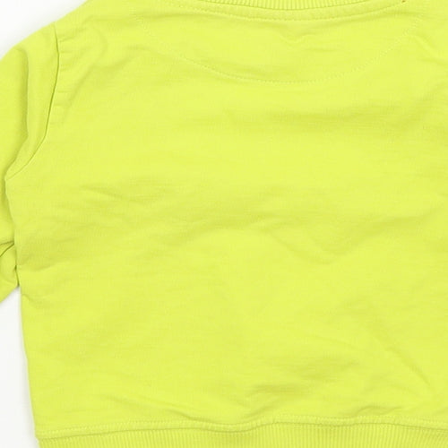 Ollypop Baby Yellow   Pullover Jumper Size 12-18 Months