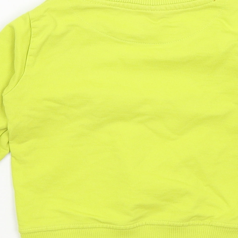 Ollypop Baby Yellow   Pullover Jumper Size 12-18 Months