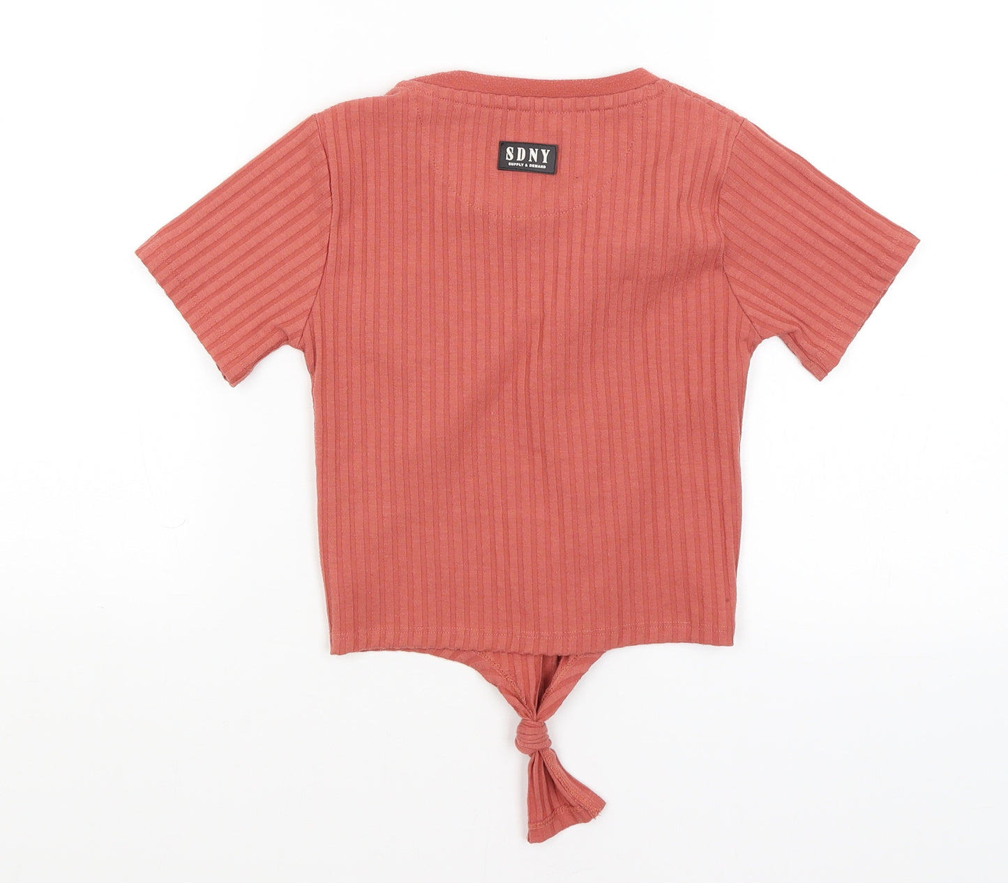 SDNY Womens Pink   Cropped T-Shirt Size 4