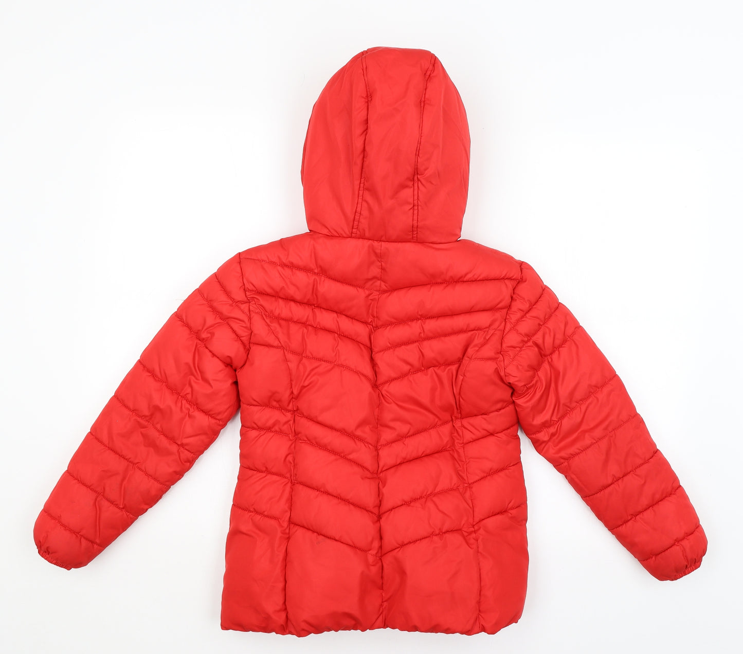 NEXT Girls Red   Parka Coat Size 10 Years