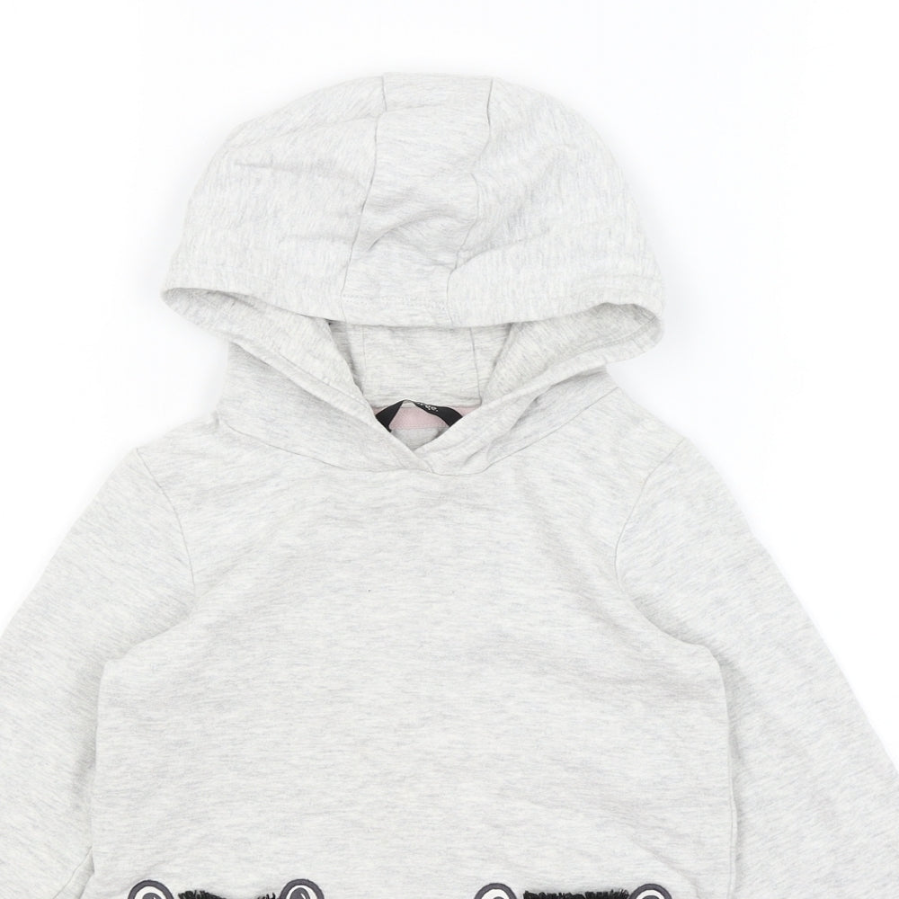 George Girls Grey   Jumper Dress  Size 4-5 Years