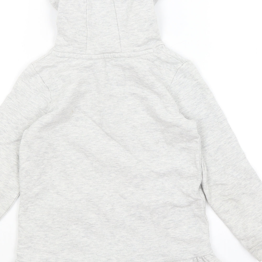 George Girls Grey   Jumper Dress  Size 4-5 Years