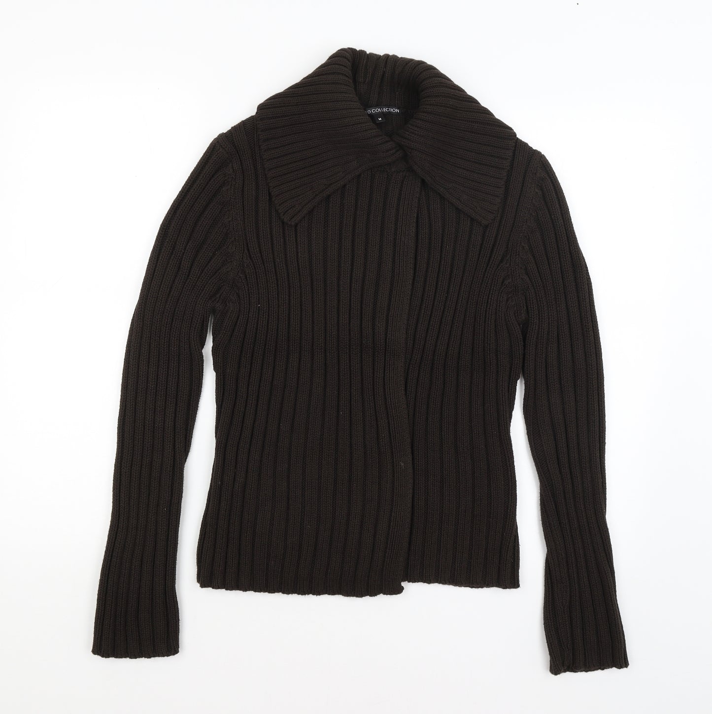M&S Womens Brown   Cardigan Jumper Size M