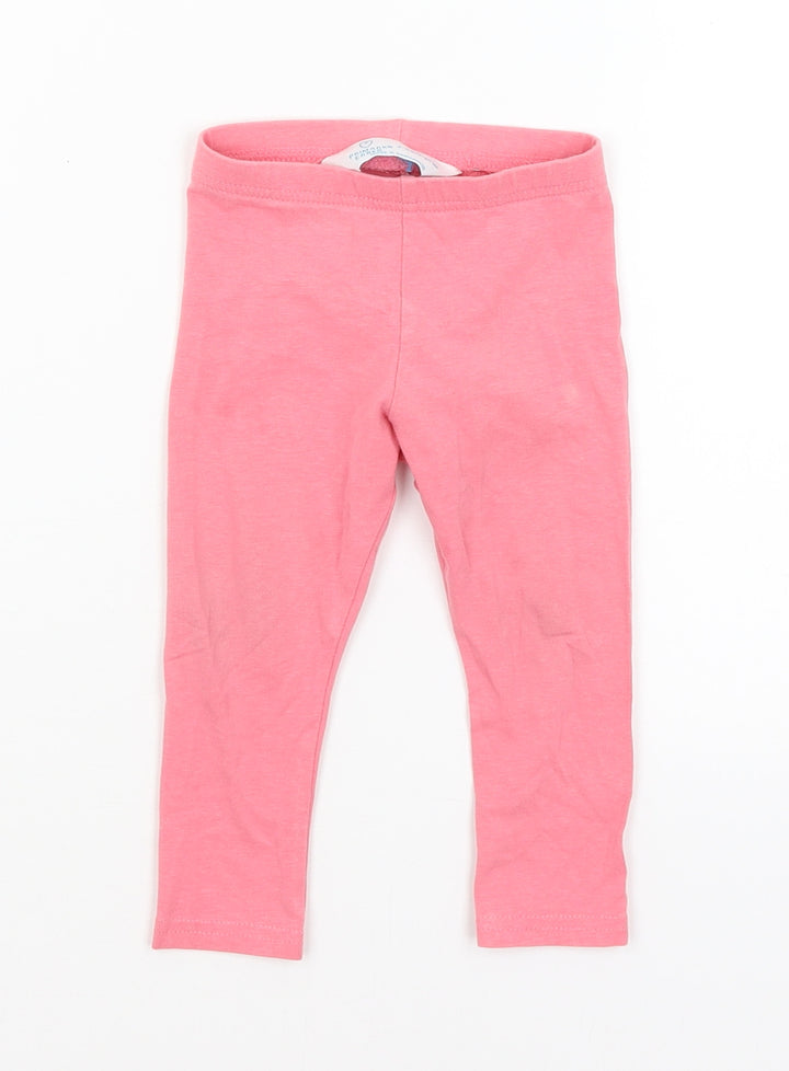 Primark Baby Pink Capri Trousers Size 9-12 Months