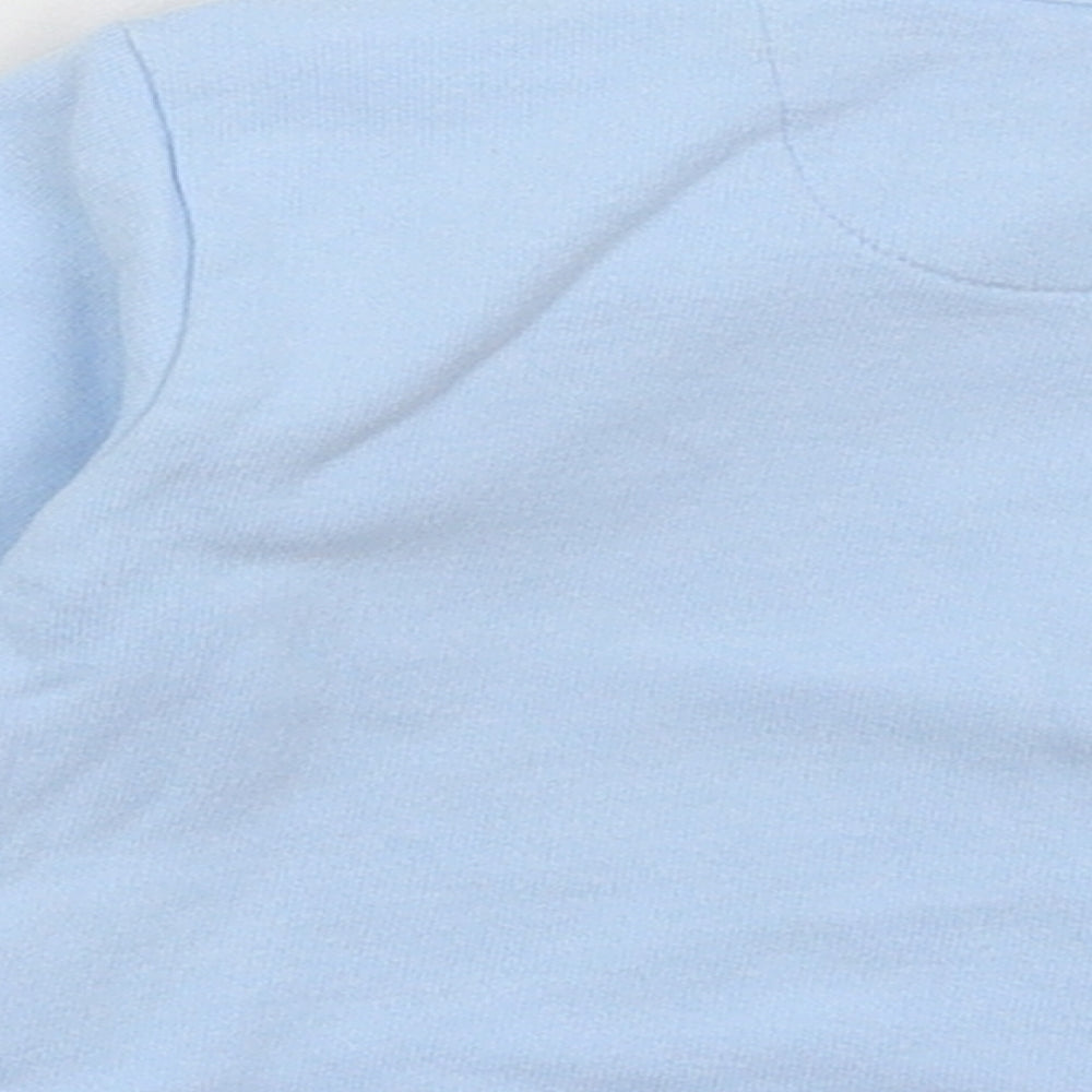 M&S Baby Blue   Basic T-Shirt Size 3-6 Months  - Puppy