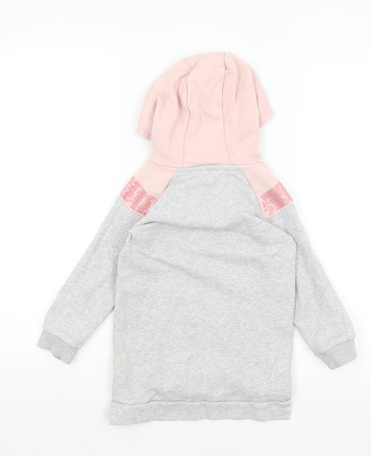 F&F` Girls Grey   Pullover Hoodie Size 4-5 Years