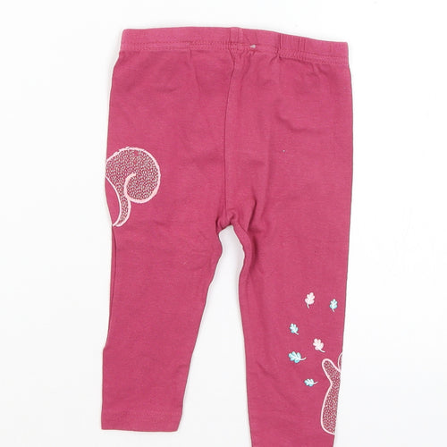 So Cute Baby Pink   Capri Trousers Size 9-12 Months