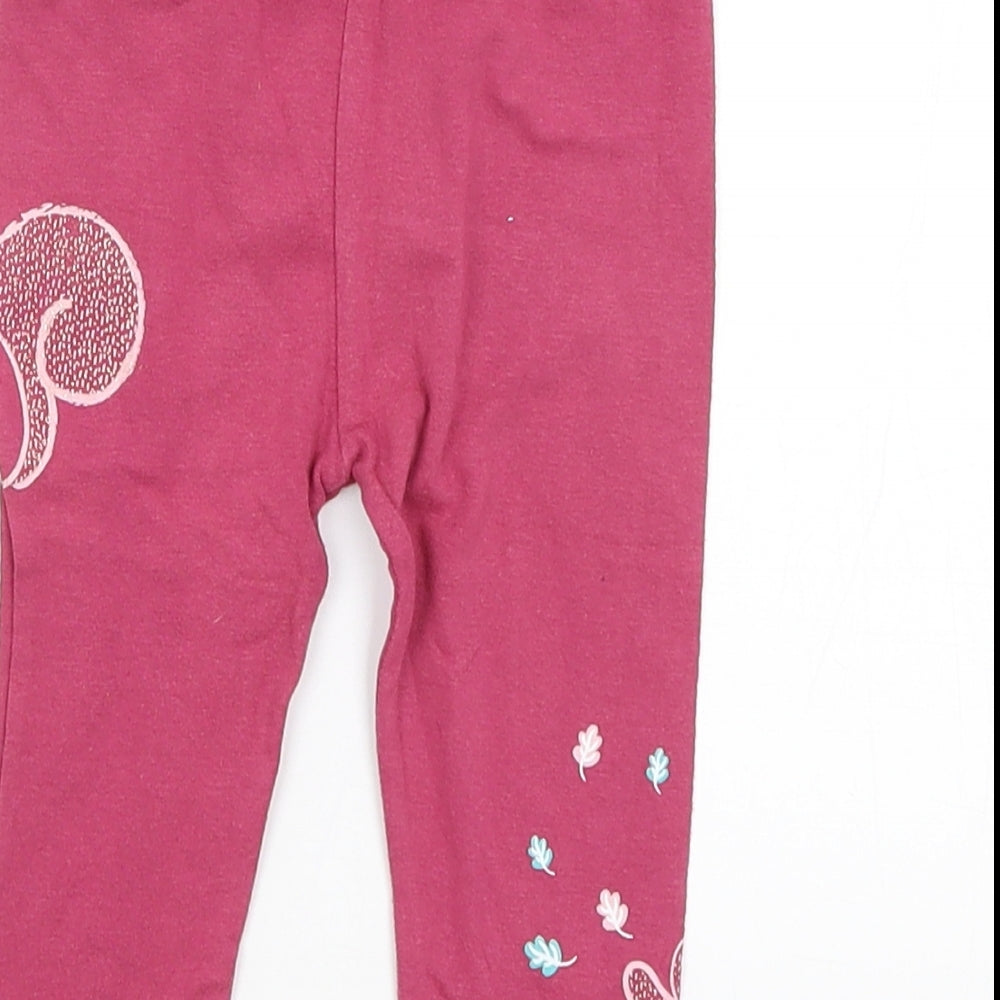 So Cute Baby Pink   Capri Trousers Size 9-12 Months