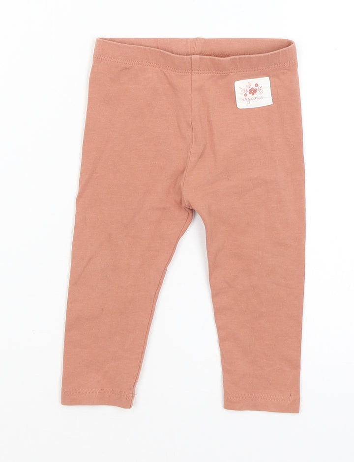 So Cute Baby Pink Capri Trousers Size 9-12 Months