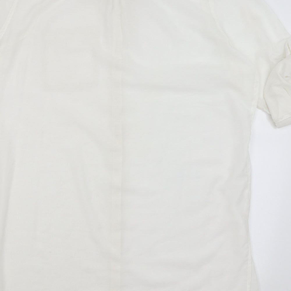 George Womens White   Shirt Dress  Size XL