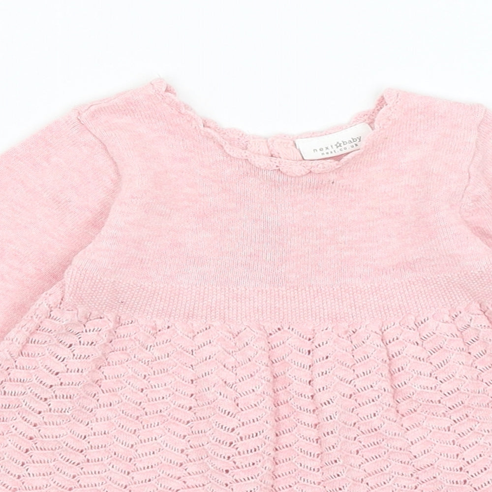 NEXT Baby Pink   Fit & Flare  Size 3-6 Months