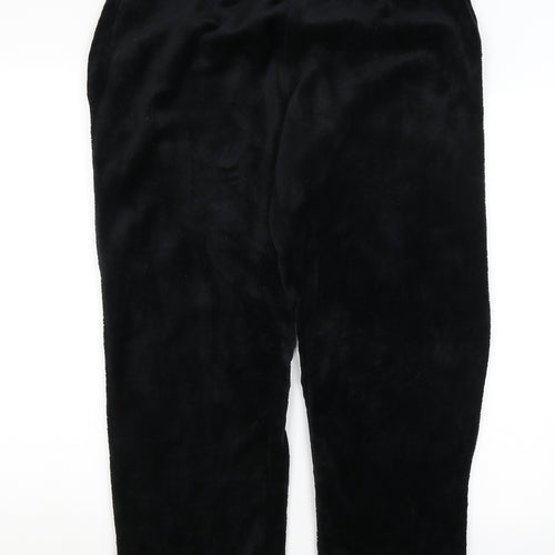 Avenue Womens Black   Sweatpants Trousers Size M L29 in