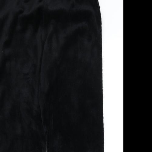 Avenue Womens Black   Sweatpants Trousers Size M L29 in