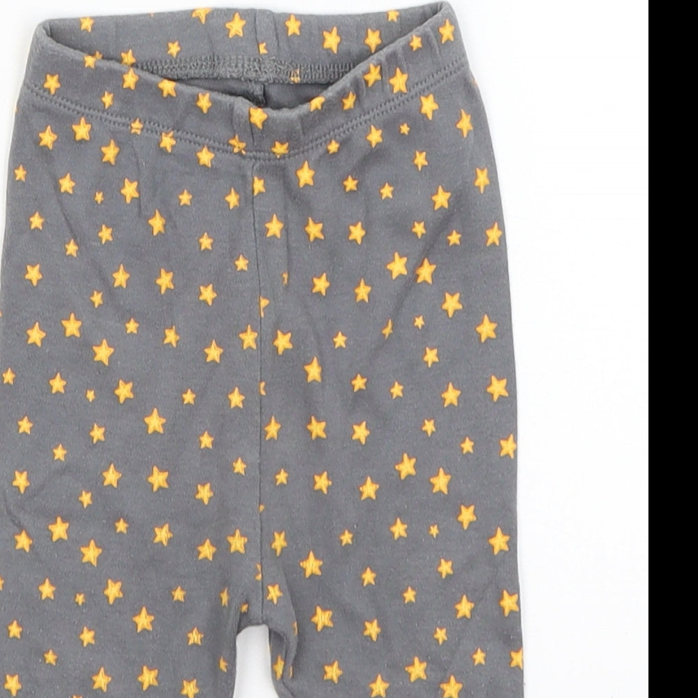 Thats Not My... Baby Grey   Capri Trousers Size 6-9 Months  - Stars