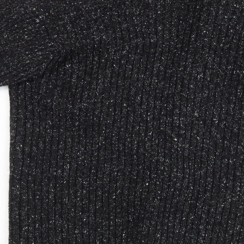 Preworn Womens Black   Cardigan Jumper Size 40