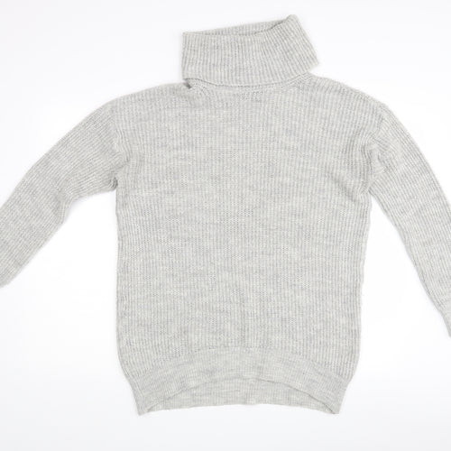 New Look Womens Grey   Pullover Jumper Size S