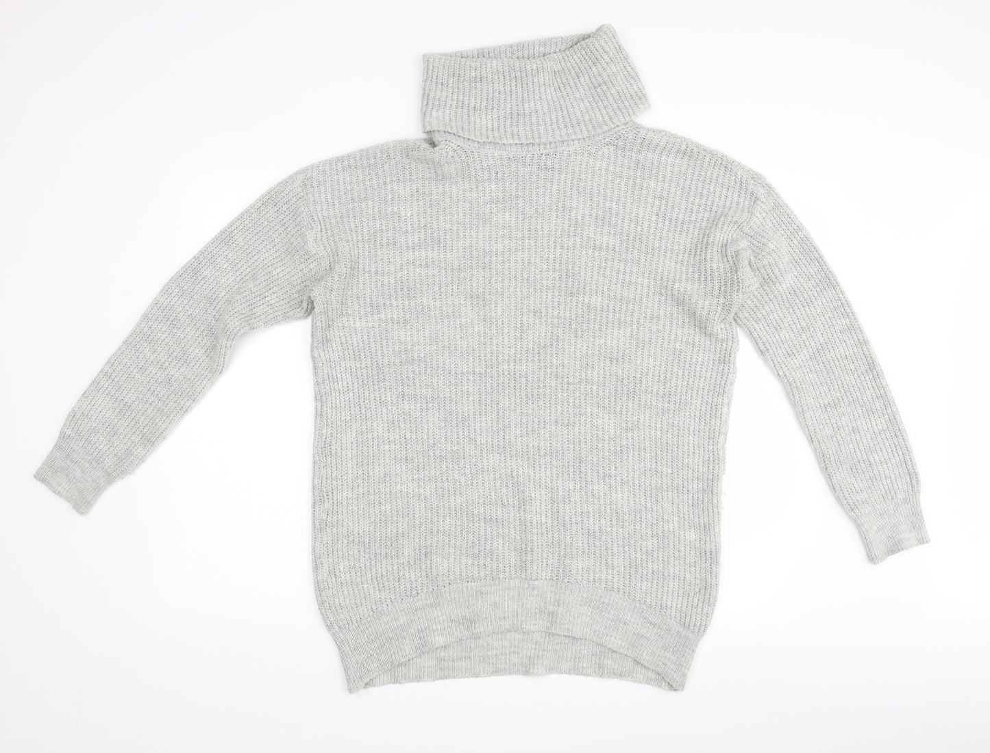 New Look Womens Grey   Pullover Jumper Size S