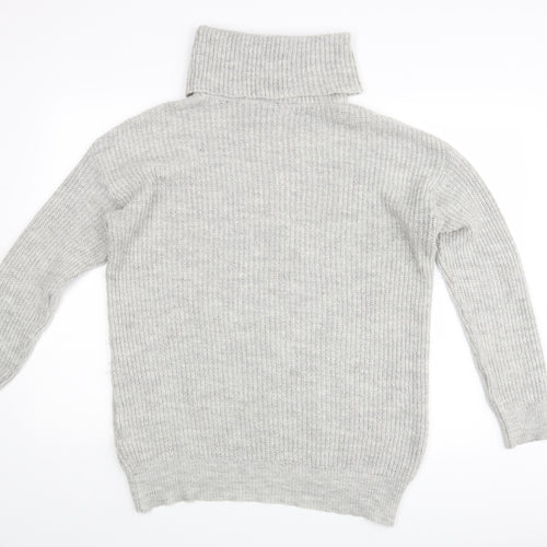 New Look Womens Grey   Pullover Jumper Size S