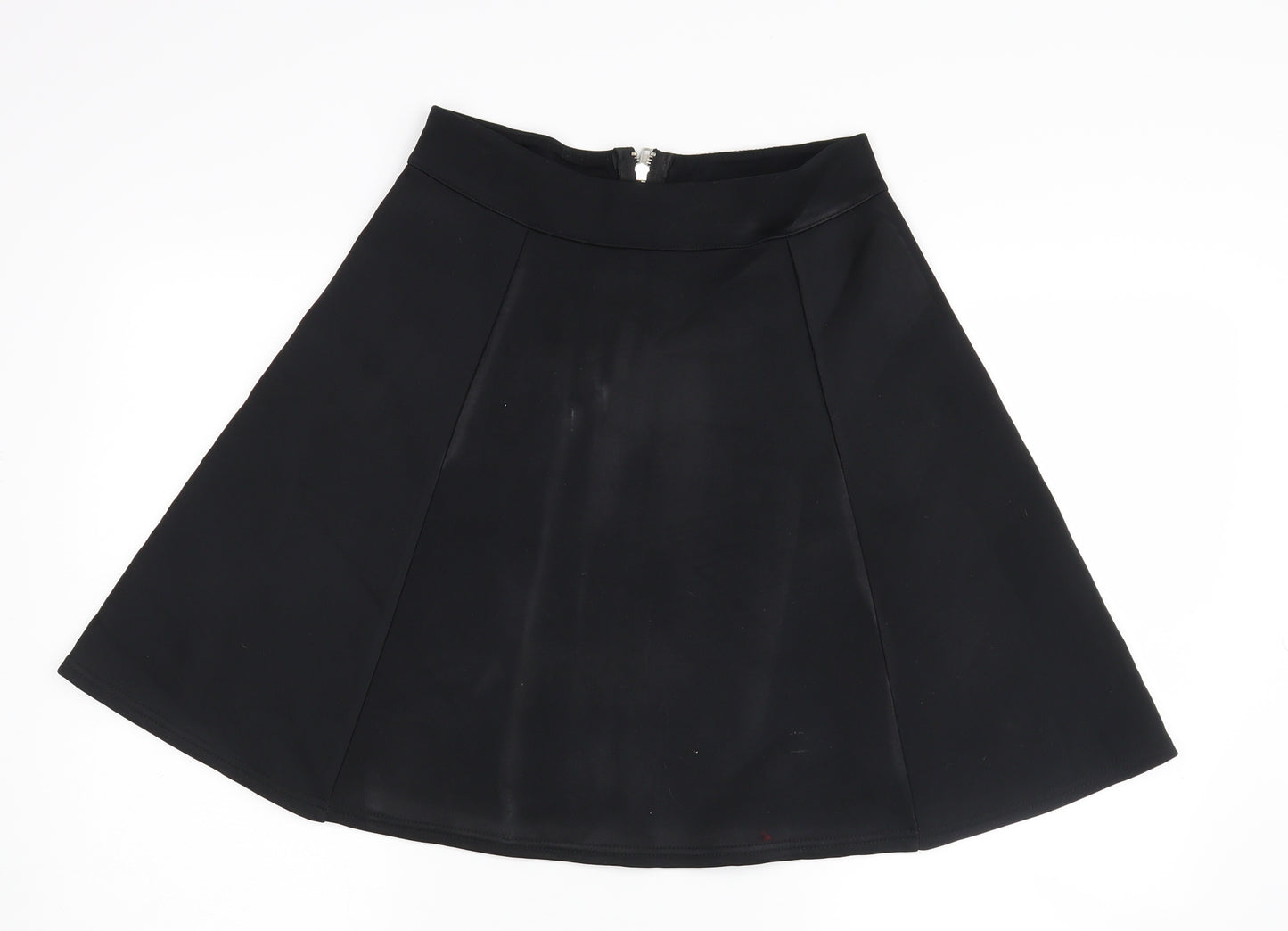 River Island Womens Black   Skater Skirt Size 12