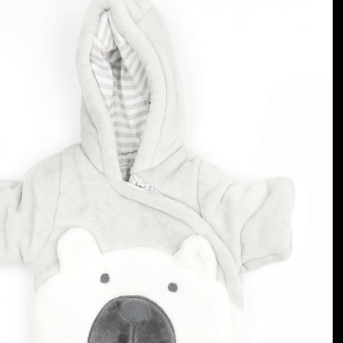 F&F Baby Grey   Jacket Snowsuit Size Newborn