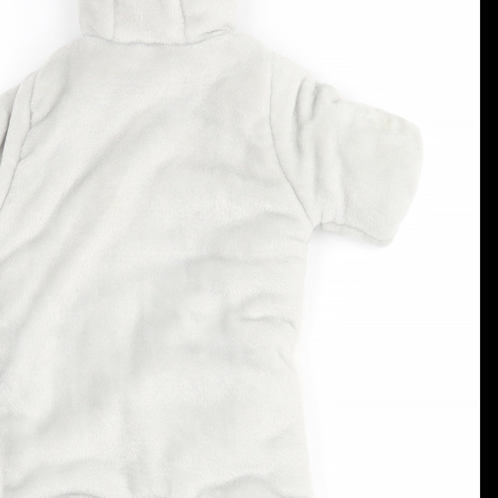 F&F Baby Grey   Jacket Snowsuit Size Newborn