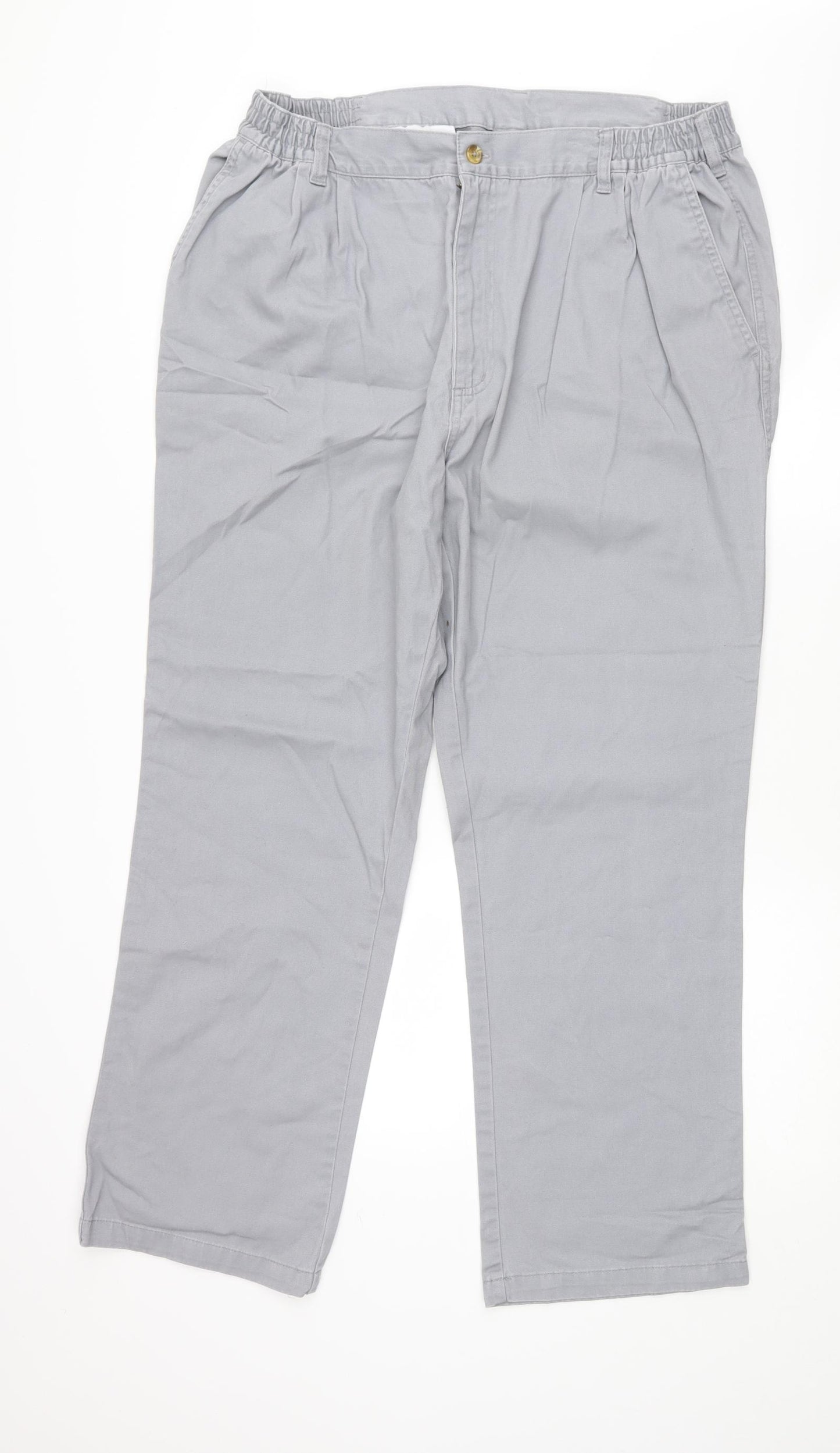 Cotton Traders Mens Grey   Sweatpants Trousers Size 38 L29 in