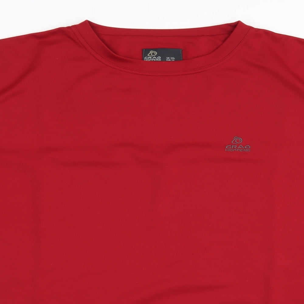 Craghoppers Mens Red    T-Shirt Size 2XL